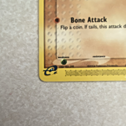 Pokemon Cubone 40/95 Team Magma/Aqua Common Regular 50 HP Bone Attack - Image 5