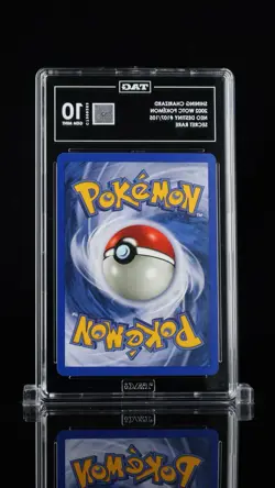 Pokemon Shining Charizard 107/105 Neo Destiny Secret Rare Holo TAG 10 Rank 3 - Image 2