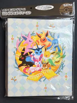 Eeveelution Eevee Pokemon Center Japan Binder 9 Pocket Terastral Festival - Image 1