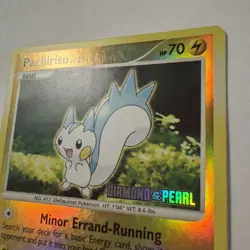 Pokemon 2007 Pachirisu Diamond & Pearl 35/130 Reverse Stamp - Image 2
