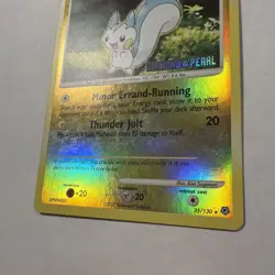 Pokemon 2007 Pachirisu Diamond & Pearl 35/130 Reverse Stamp - Image 3
