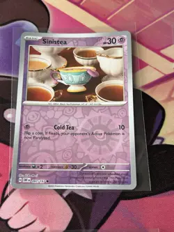 Sinistea - 097/197 - Pokemon Obsidian Flames - Reverse Holo- NM - Image 1