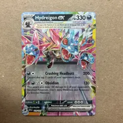 HYDREIGON EX 119/191 DOUBLE RARE SURGING SPARKS POKEMON NM - Image 2