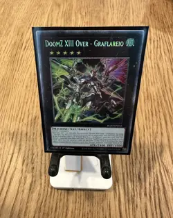 Yu-Gi-Oh! DoomZ XIII Over - Graflaeio BLZD-EN045 1st Ed STARLIGHT RARE - Image 1