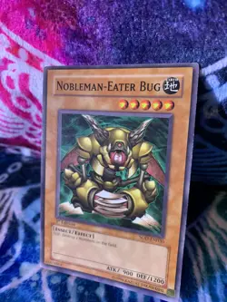 Yu-Gi-Oh! TCG Nobleman-Eater Bug Soul of the Duelist SOD-EN030 1st Edition - Image 1