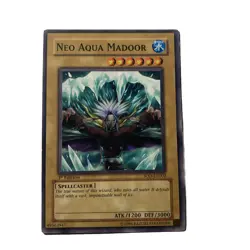 Yu-Gi-Oh! TCG Neo Aqua Madoor Soul of the Duelist SOD-EN002 1st Edition Common - Image 1