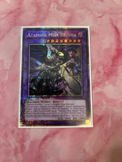 Yugioh: Azamina Moa Regina - Quarter Century Secret Rare - ROTA-EN033 - NM - Image 1