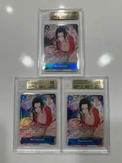 BGS 10 Boa Hancock (Illustration Box Vol.1) ST17-004 One Piece Promo Foil QTY. - Image 1