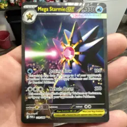 Pokemon Mega Starmie GX 118/088 330 HP Jetting Blow Nebula Beam Water Type Card - Image 1