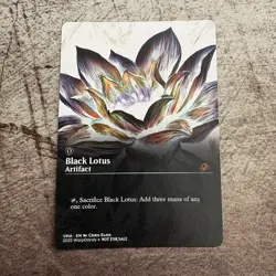 Black Lotus - Custom Art MTG Magic The Gathering Playtest Card - Image 1