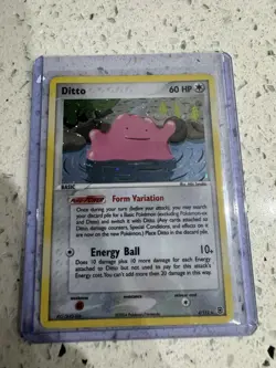 Pokemon TCG Ditto 4/112 EX FireRed & LeafGreen Holo Card Vintage Rare - Image 1