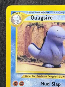 Pokemon TCG Quagsire Neo Revelation Card 48/64 WOTC Vintage Yuka Mori - Image 2