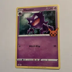 2022 Misdreavus 058/189 Non Holo Trick or Trade Halloween Pokemon Card NM - Image 1
