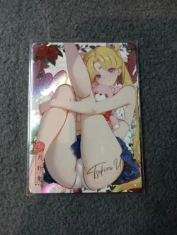 Usagi Tsukino Sailor Moon BSR09 DREAM OF DESIRE Goddess Story WAIFU ANIME CARD - Image 1