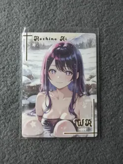 HOSHINO AI WR04 GENKI PARADE 2 Goddess Story WAIFU ANIME CARD - Image 1