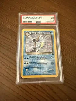 Pokemon TCG Dark Blastoise Holo Rare Card 3/82 PSA 7 NM - Image 1