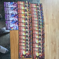Pokemon TCG 34 Card Lot - Holo, Promo, Jumbo Lance’s Charizard V (27) and more! - Image 2