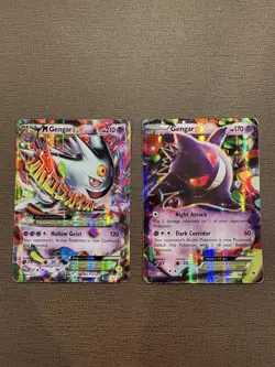 Shiny Mega M Gengar EX XY166, Gengar EX, Pokemon TCG Cards - Image 1