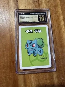 Bulbasaur - 2019 Japanese Pokemon Old Maid Card - Pristine 10 - Image 1