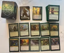 Magic The Gathering Kaldheim Commander Deck Elven Empire Upgraded - Image 1