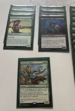 Magic The Gathering Kaldheim Commander Deck Elven Empire Upgraded - Image 3