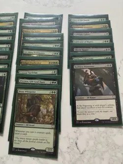Magic The Gathering Kaldheim Commander Deck Elven Empire Upgraded - Image 5