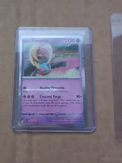 Pokemon Scarlet Violet Shrouded Fable Cresselia Card 21/64 A8 - Image 1