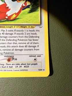 Delibird 05/64 Neo Revelation Holo Rare Unlimited Basic - Image 4