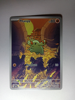 Phanpy 205/191 Illustration Rare - SV08: Surging Sparks - Pokemon TCG NM - Image 1