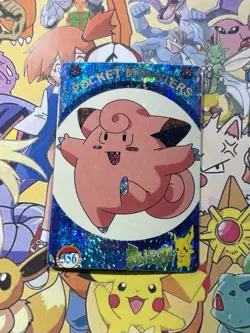 Pokemon Vintage Pocket Monsters Vending HOLO Prism Sticker 1999 Bandai Nintendo - Image 2