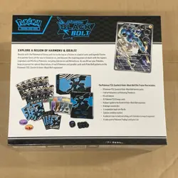 Pokemon TCG Scarlet & Violet Black Bolt Elite Trainer Box ETB Promo Boosters New - Image 5