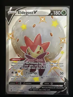 Eldegoss V SWSH084 Black Star Promo Ultra Rare Holo Pokemon TCG Card NM - Image 1