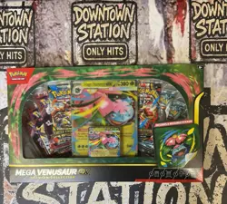 Pokemon Mega Venusaur EX Premium Collection Box Sealed 8 Booster Packs TCG - Image 1