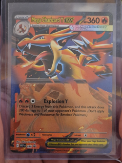 Pokemon Mega Charizard Y EX 030 MEP Stage 2 Ultimatemidog 360 HP Explosion Y - Image 1