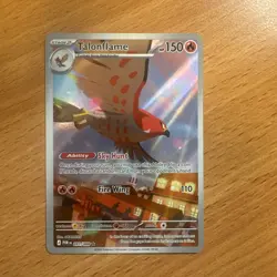 Pokemon TCG Talonflame Perfect Order Illustration Rare Full Art 091/088 - Image 1