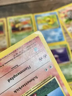 Pokemon German French HEAVY PLAY Lot x10 Base Set Jungle Fossil Vintage - Image 3