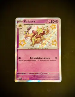 Pokemon Kadabra 149/091 SV: Paldean Fates ✨Shiny✨ Near Mint condition. - Image 1