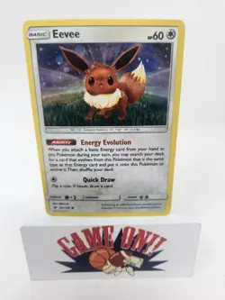Pokemon TCG Holofoil Eevee Holo General Mills Promo 101/149 LP BUF - Image 1