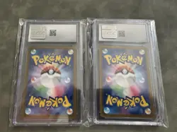 Pokemon TCG Leafeon Bulbasaur Japanese CGC 9 10 Lot Of 2 - Image 4