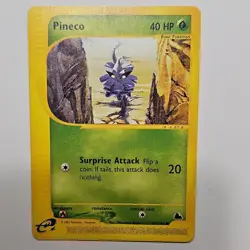 *Nice!* Pokemon Pineco Common Skyridge 85/144 Regular - Image 1
