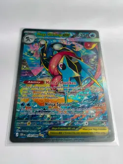 Mega Greninja EX SIR 116/086 Chaos Rising Pokemon TCG Mint - Image 2