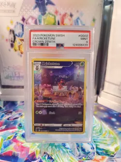 Pokemon Sword And Shield Crown Zenith Kricketune #GG02 - MINT PSA 9 - Image 1