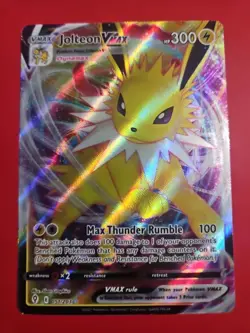 Jolteon VMAX 51/203 Ultra Rare Evolving Skies Pokemon TCG Near Mint - Image 1