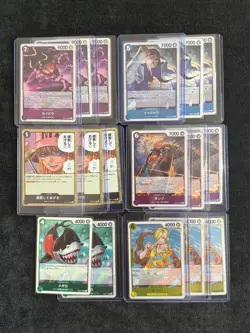 One Piece EB04 Extra Booster Memorial Collection Japanese Bundle Lot – 3x Full A - Image 3