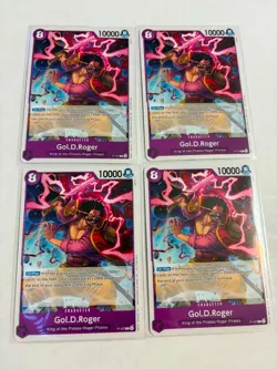 4x (Playset) One Piece Gol.D.Roger P-107 2026 Promo - Image 1