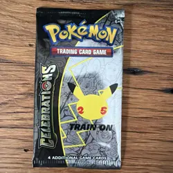 Pokemon Celebrations Booster Pack 4 Cards Pack NEW Factory Sealed - Image 1