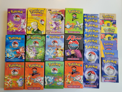 Pokemon TCG Wizards of the Coast - 12 EMPTY Boxes w/9 Rules Book, 4 Card Lists - Image 1
