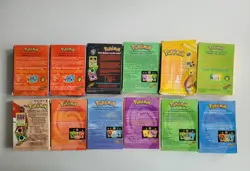 Pokemon TCG Wizards of the Coast - 12 EMPTY Boxes w/9 Rules Book, 4 Card Lists - Image 2