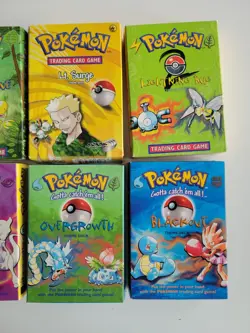 Pokemon TCG Wizards of the Coast - 12 EMPTY Boxes w/9 Rules Book, 4 Card Lists - Image 5