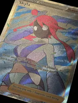 Skyla 072/072 SWSH Shining Fates Ultra Rare Holo Pokemon Card NM - Image 5
